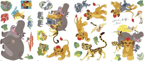 Король Лев наклейки