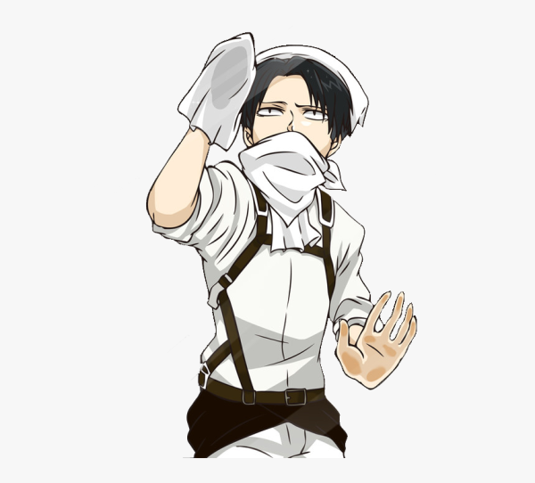 Стикеры атака титанов Леви