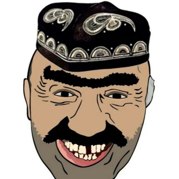 Узбек в тюбетейке