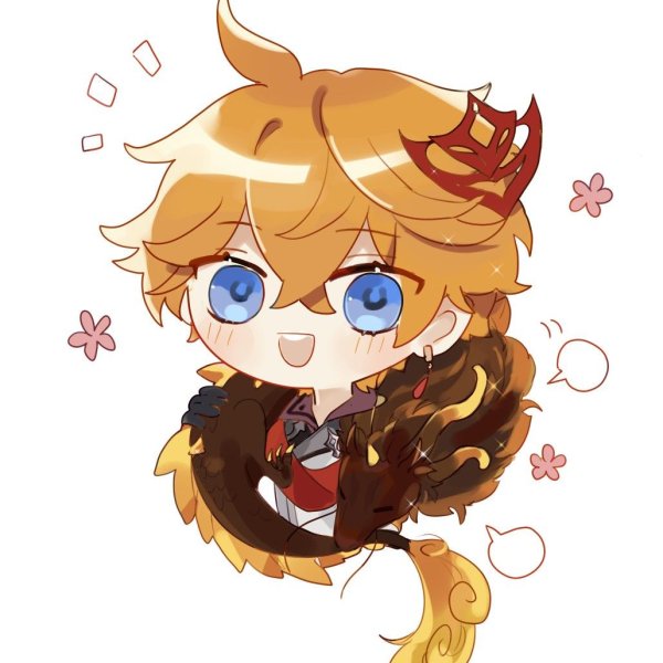 Чиби Тартаглия Геншин