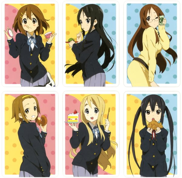 Юи Хирасава и Цумуги Котобуки