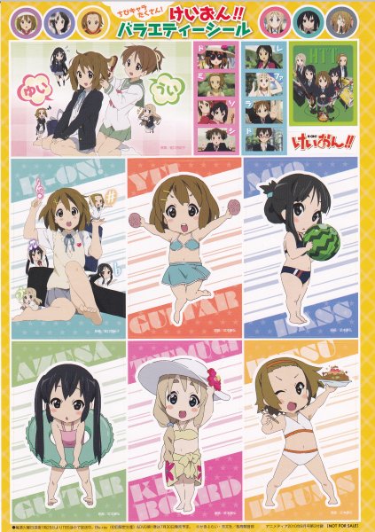 K on наклейки anime