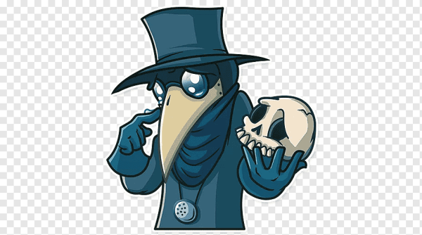 Чумной доктор Стикеры телеграмм