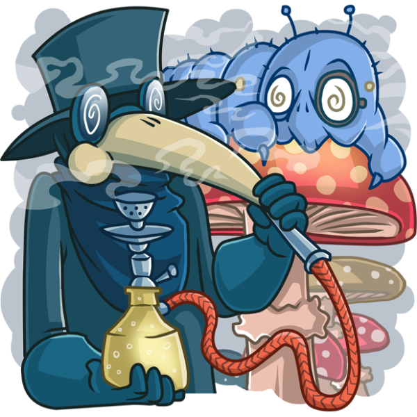 Стикеры для WHATSAPP Чумной доктор