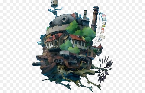 Стикеры аниме Хаяо Миядзаки Ходячий замок