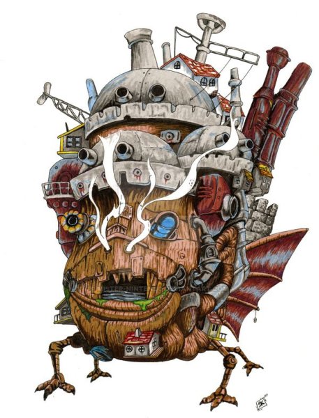 Ходячий замок замок