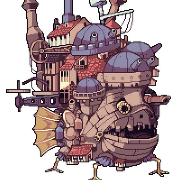 Ходячий замок Хаула стикер