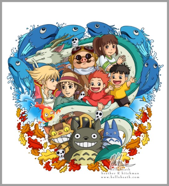 Студия гибли Ghibli