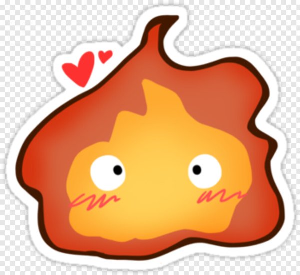 Наклейка Кальцифер