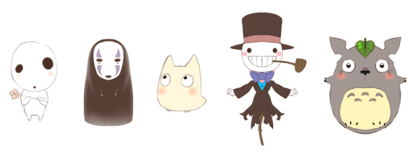 Унесённые призраками Безликий Чиби