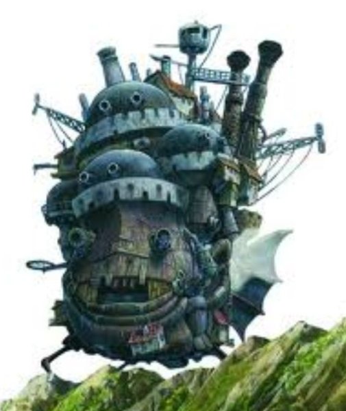 Ходячий замок Хидео Миядзаки