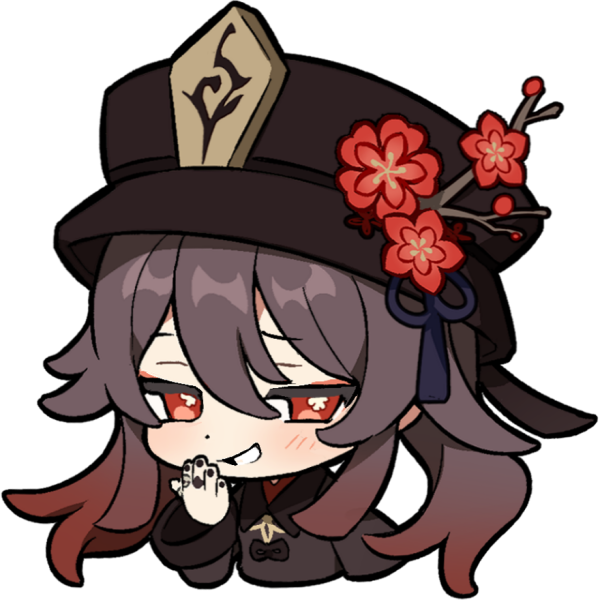 Сяо Геншин Чиби Стикеры