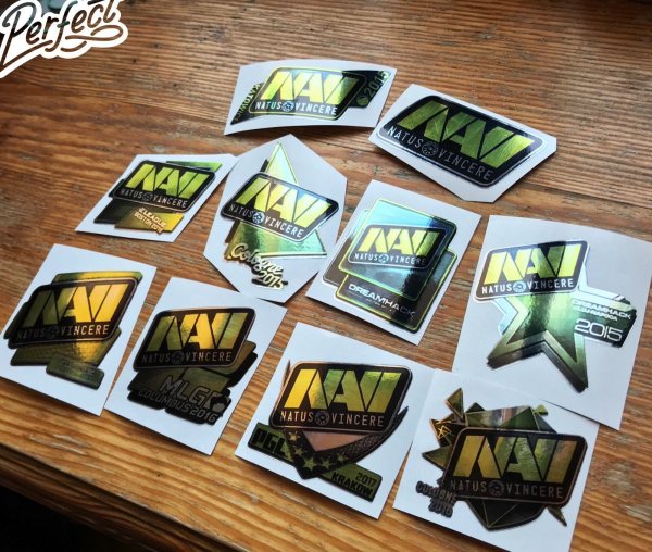 Наклейка КС го Navi