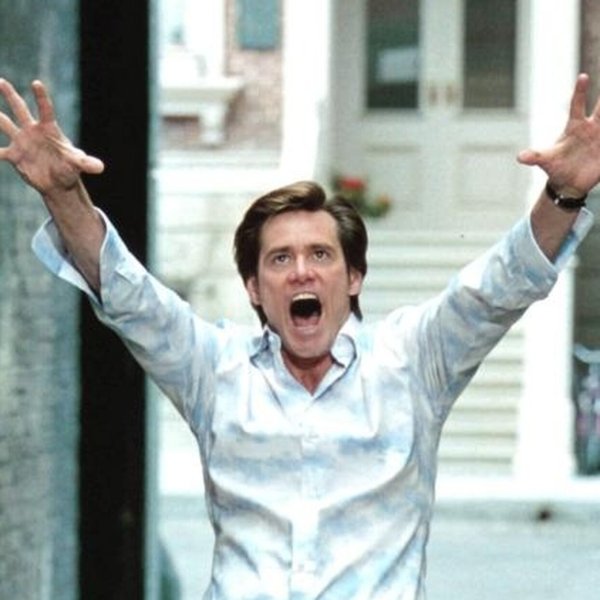 Брюс Всемогущий гифка со стикерами