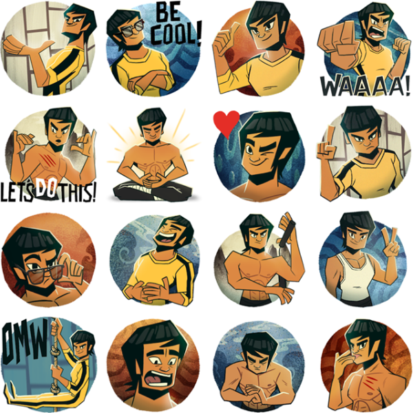 Стикеры люди