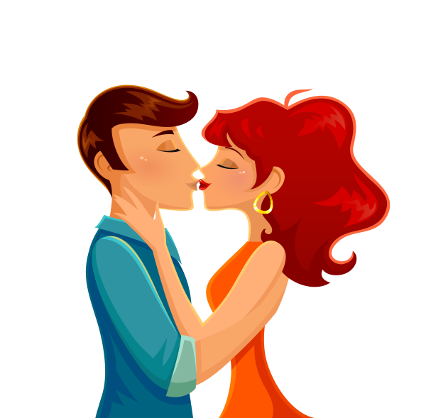 Стике девочка с сердечком