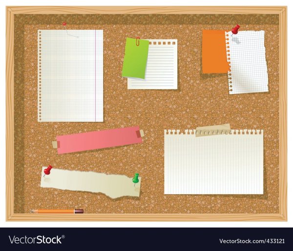 Красивая доска объявлений