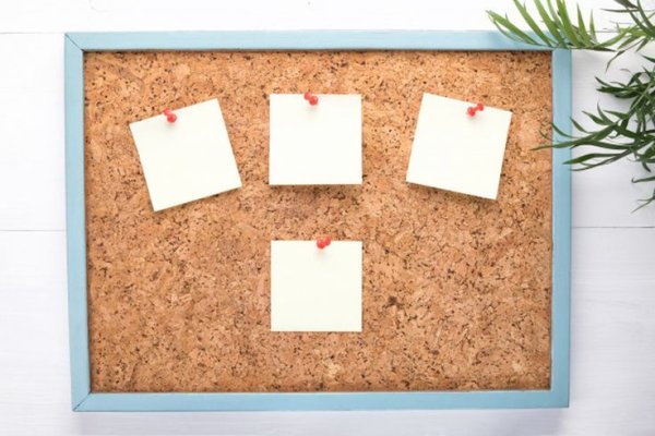 Канбан доска со стикерами