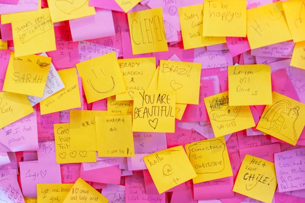 Доска со стикерами