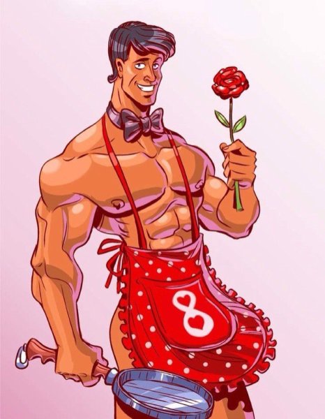 Мачо карикатура