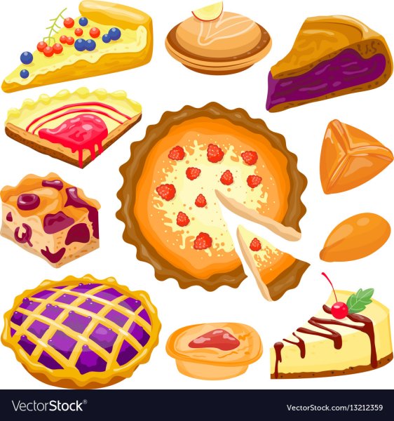 Пирожки вектор