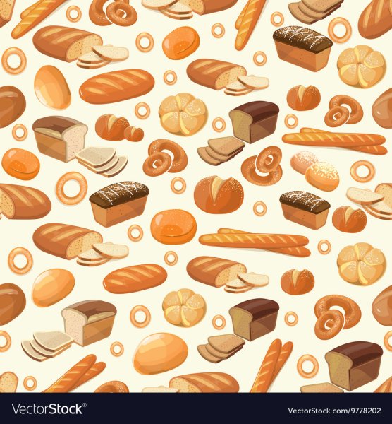 Паттерн хлебобулочные изделия