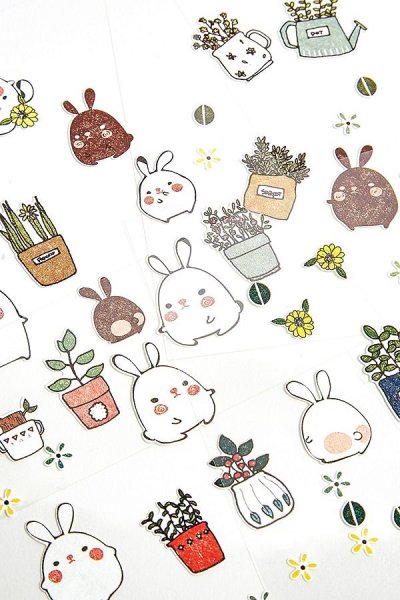 Наклейки в корейском стиле