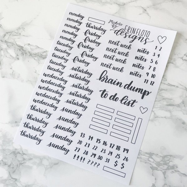 Наклейки школьные принадлежности