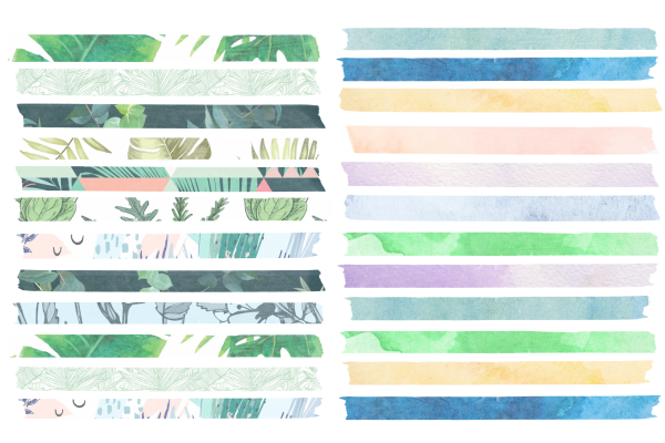 Шаблоны для рисования Bullet Journal