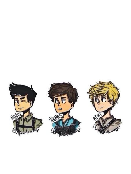 Томас Ньют Минхо и Тереза