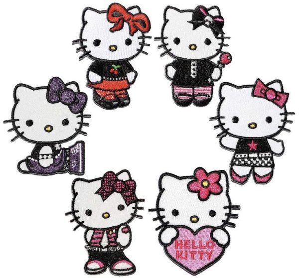 Kuromi hello Kitty Стикеры
