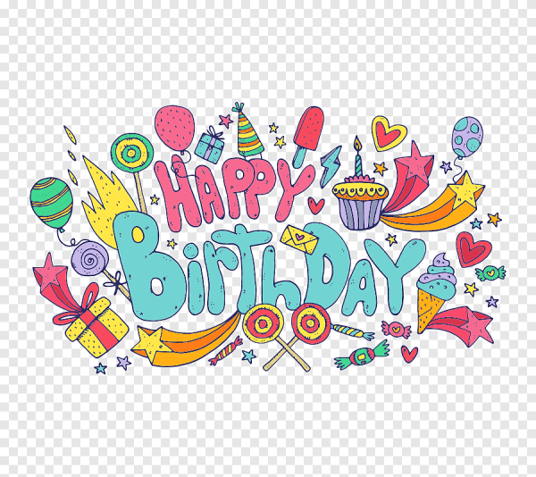 Стикеры с днём рождения