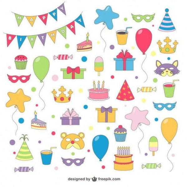 Узор день рождения