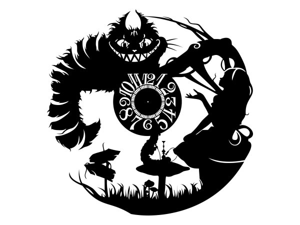 Алиса в стране чудес вектор