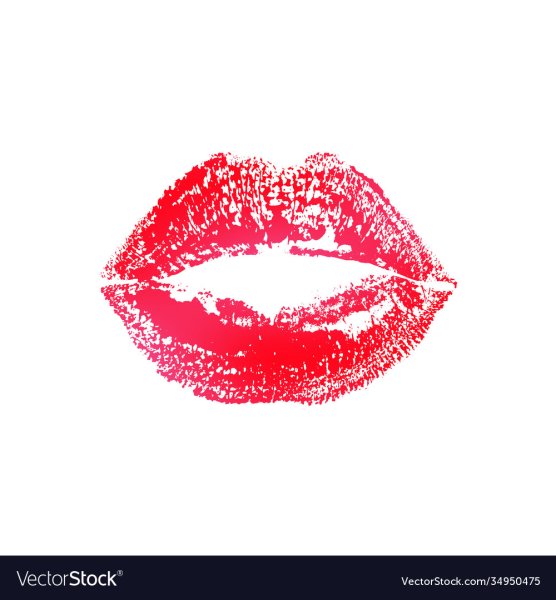 Поцелуй помада