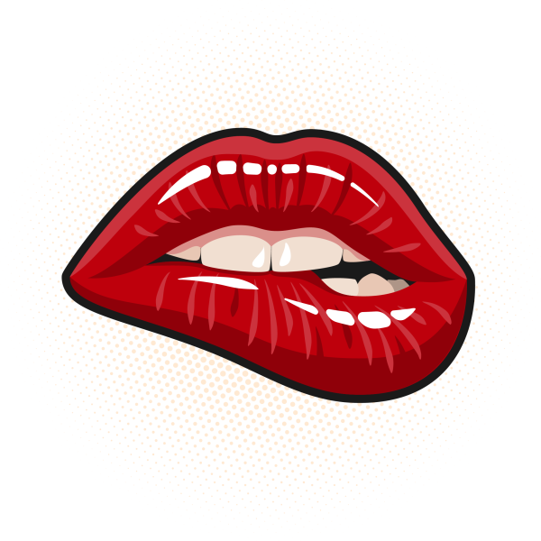 Смайлик губы