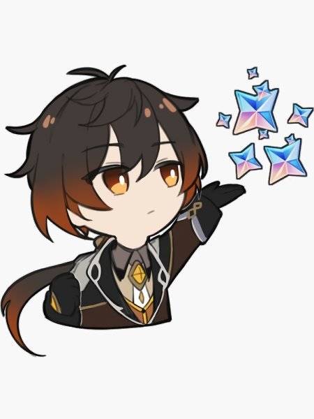 Наклейки Геншин Импакт