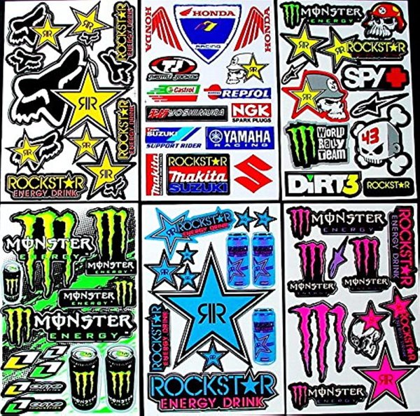 Классные наклейки на самокат