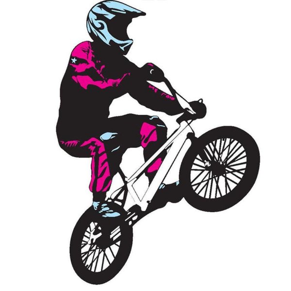 Наклейки на BMX 520 wipe