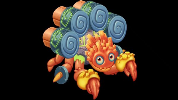 My singing Monsters 2 ящерица