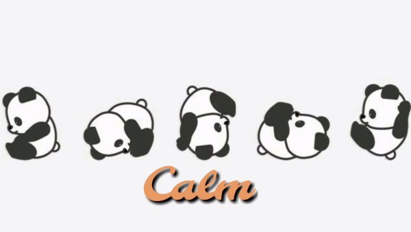 Панда Минимализм