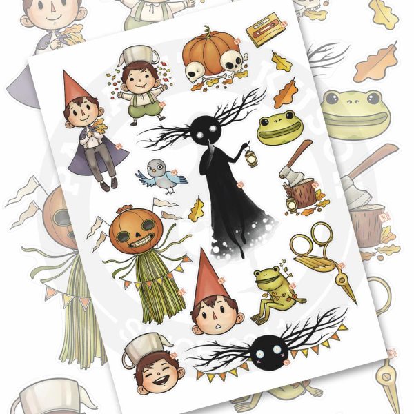 Over the Garden Wall Стикеры
