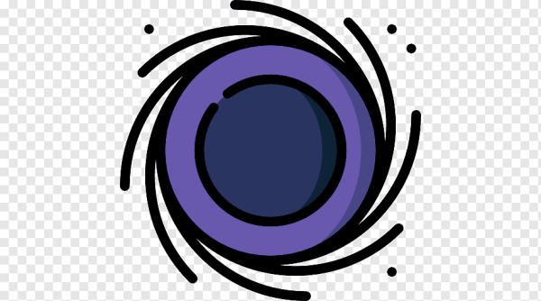 Черная дыра значок