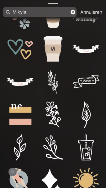 Стикеры Инстаграм