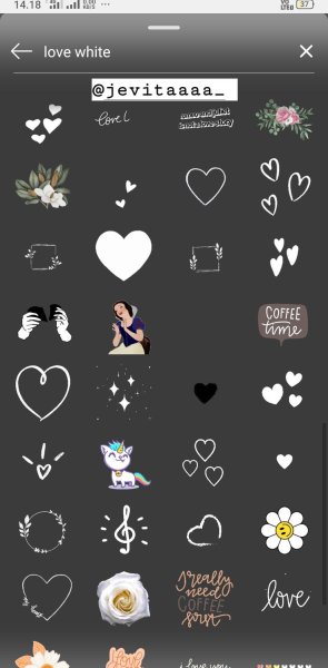 Стикеры в инстаграмме