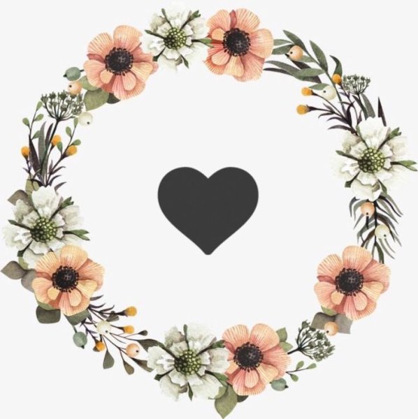 Круглая рамка для инстаграма