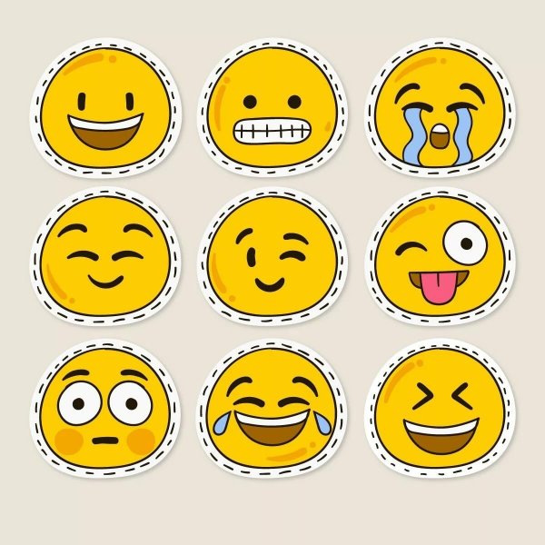 Наклейка Смайл