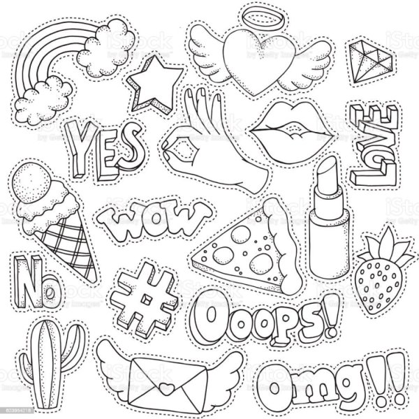 Раскраски с наклейками