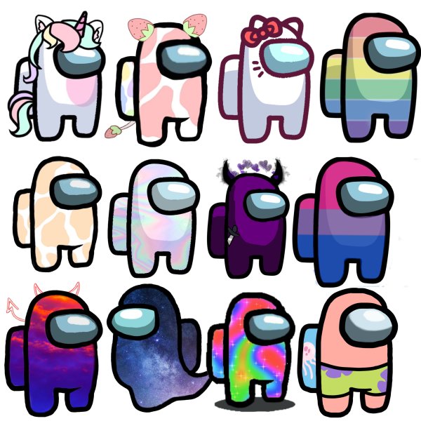 Розовые сердечки над головой