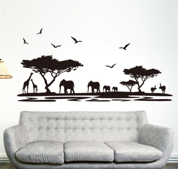 Наклейки для стен декор